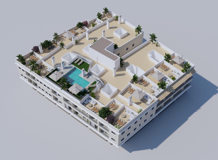 New Build - Apartment - Algorfa - Pueblo