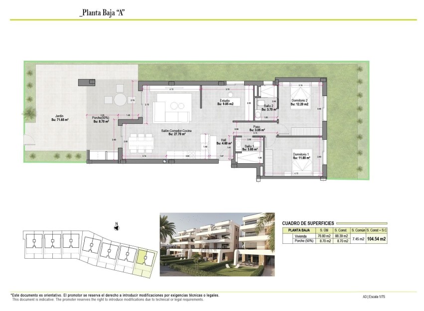 New Build - Apartment - Alhama de Murcia - Condado De Alhama