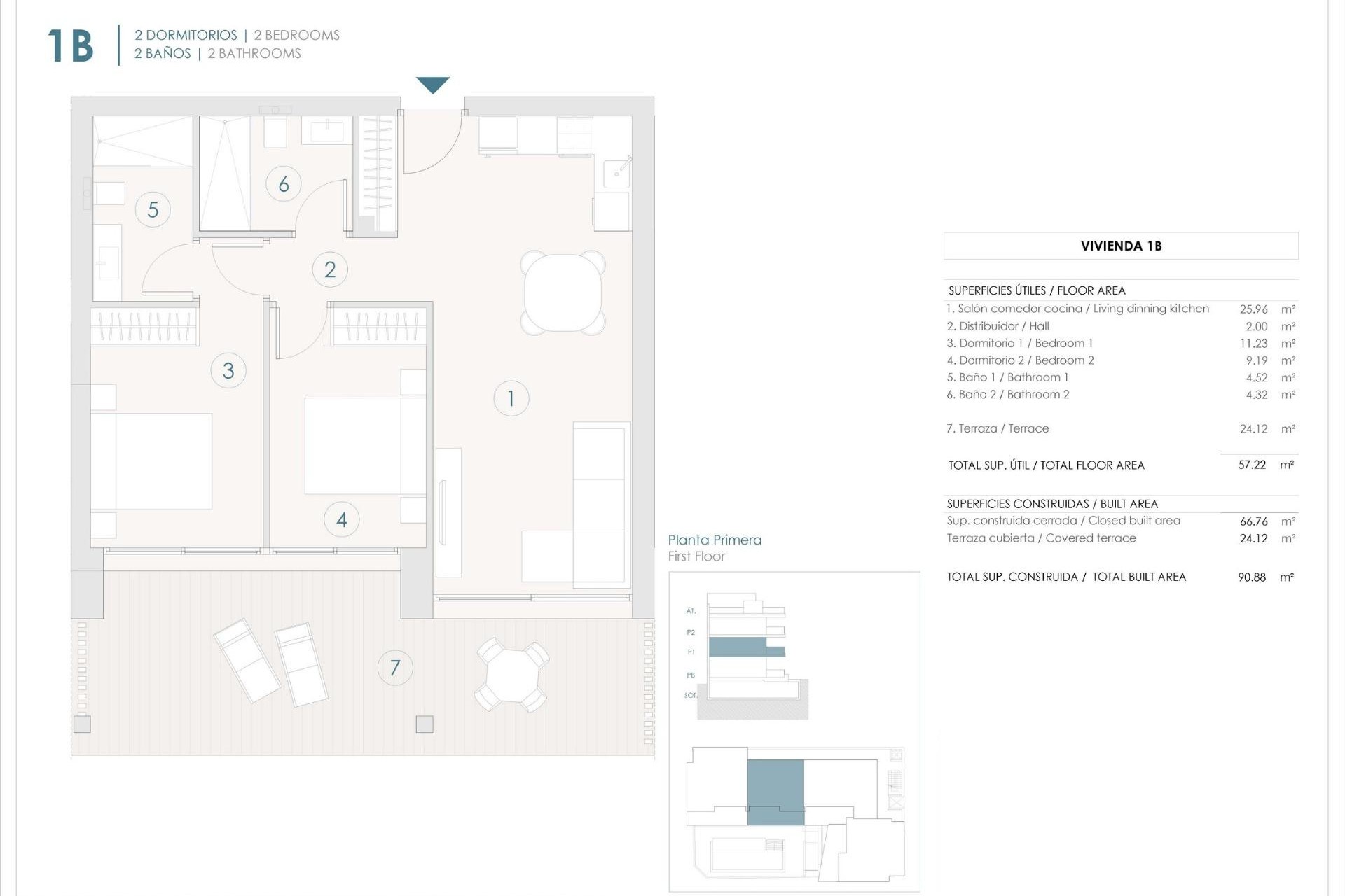 New Build - Apartment - Benijofar - Pueblo