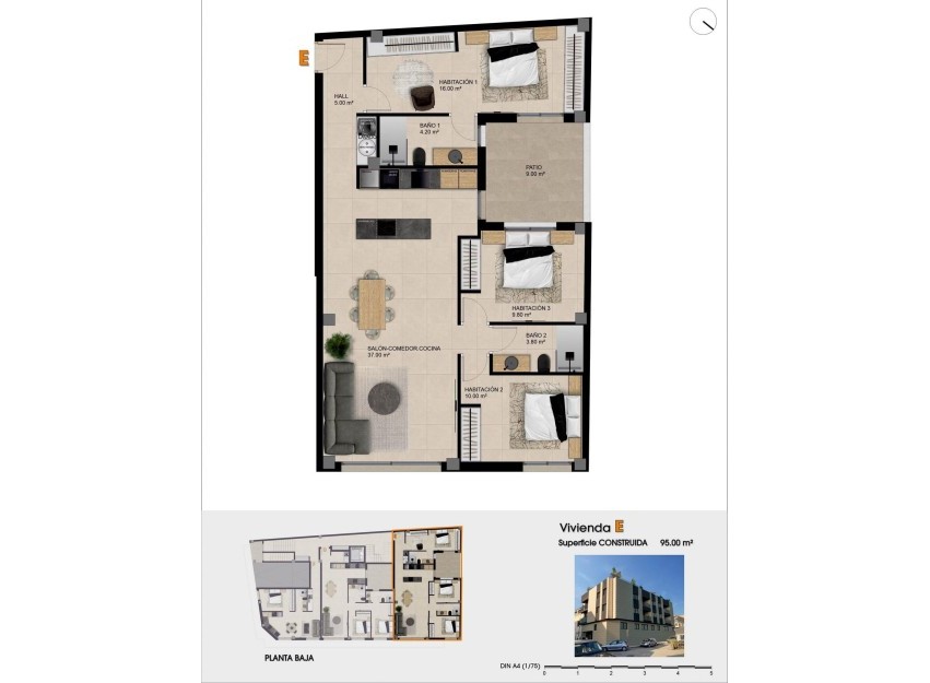 New Build - Apartment - Catral - pueblo