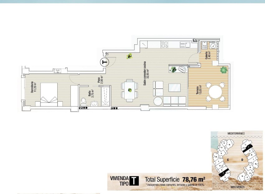 New Build - Apartment - La Manga del Mar Menor - La Manga