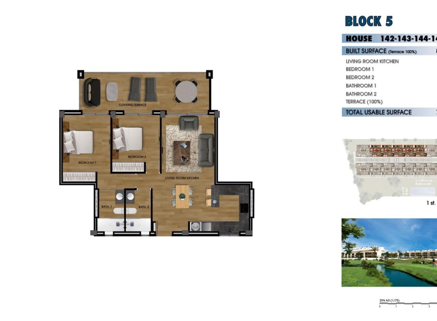 New Build - Apartment - Los Alcázares - La Serena Golf