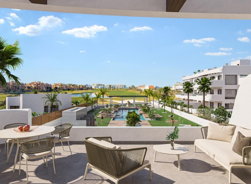 New Build - Apartment - Los Alcázares - La Serena Golf