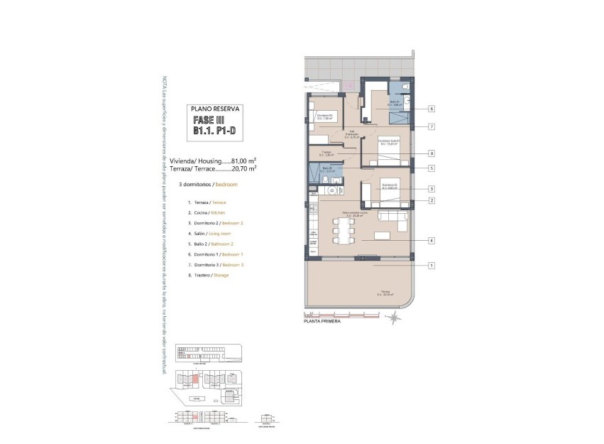 New Build - Apartment - Los Alcázares - La Serena Golf