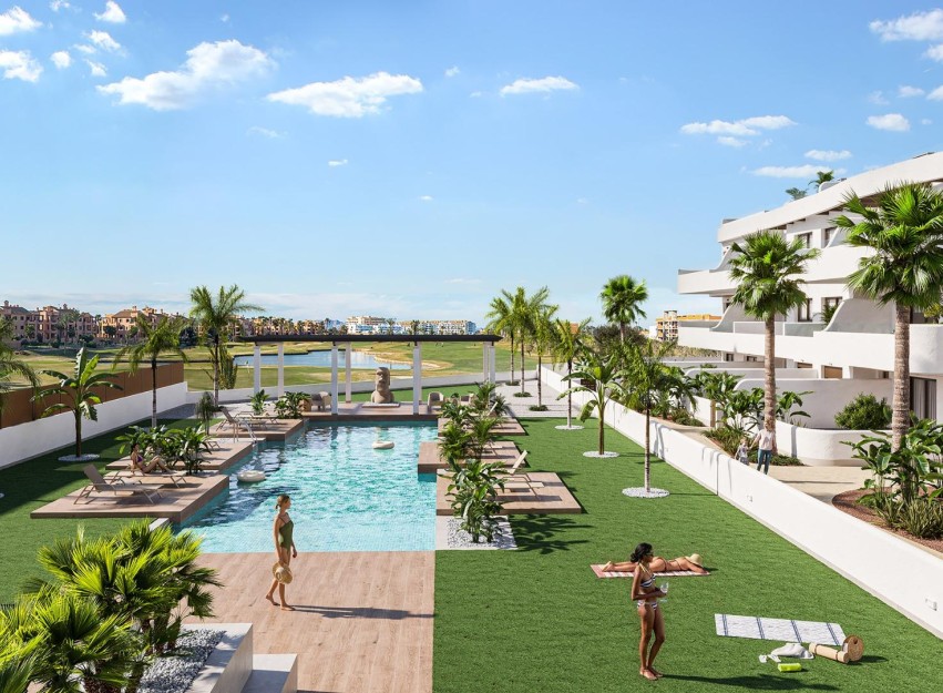 New Build - Apartment - Los Alcázares - La Serena Golf