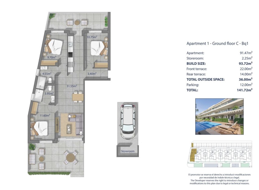 New Build - Apartment - Los Alcázares - Los Narejos