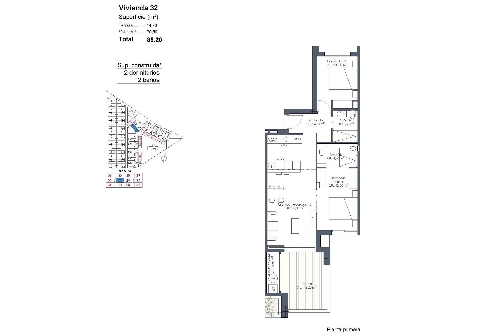 New Build - Apartment - Los Alcázares - Serena Golf