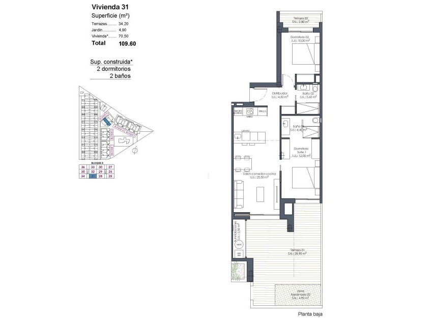 New Build - Apartment - Los Alcázares - Serena Golf