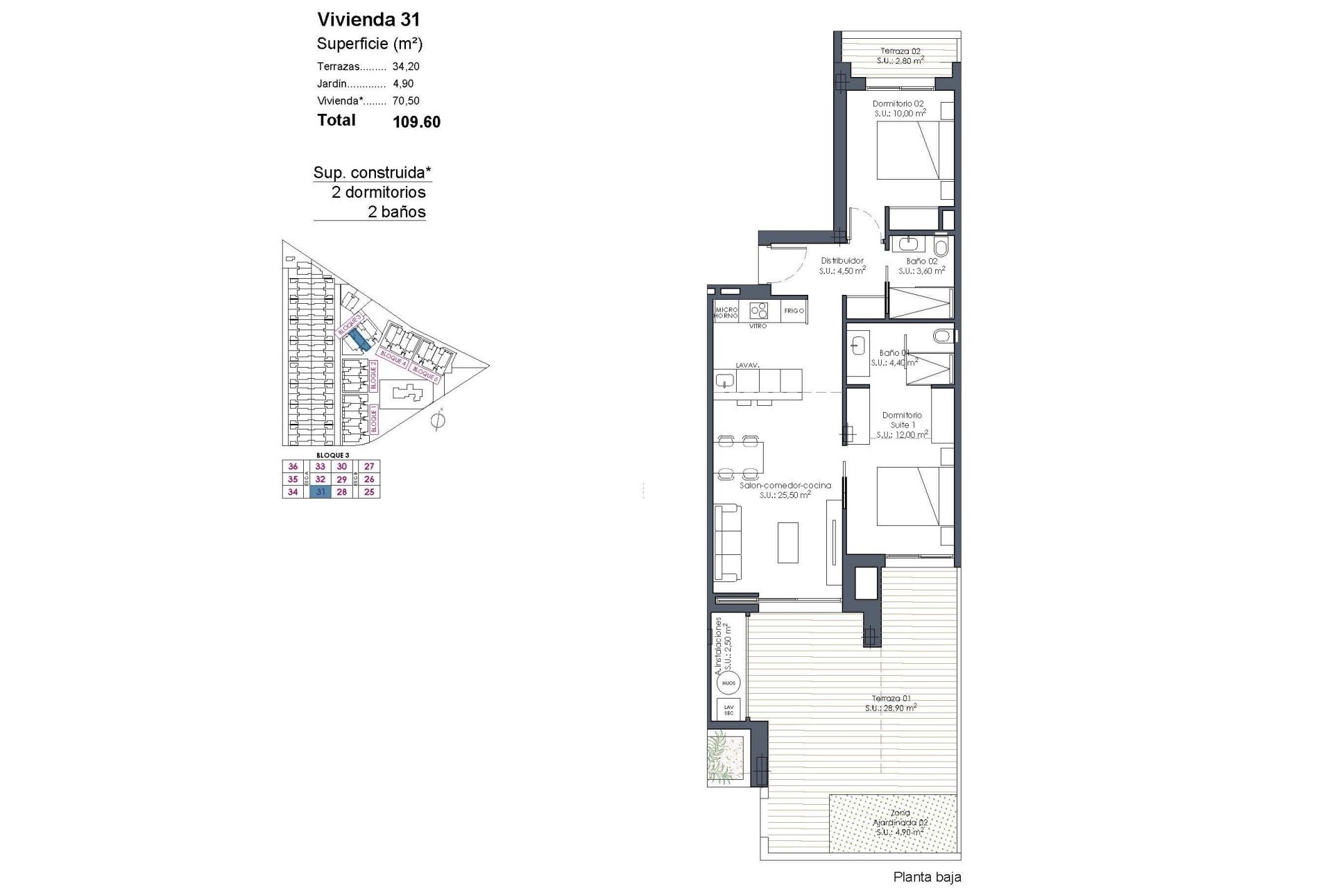 New Build - Apartment - Los Alcázares - Serena Golf