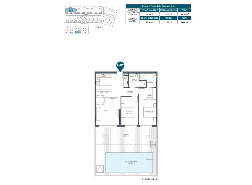 New Build - Apartment - Los Alcázares - Serena Golf