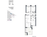 New Build - Apartment - Los Alcázares - Serena Golf