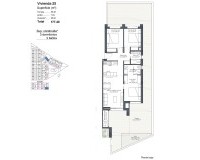 New Build - Apartment - Los Alcázares - Serena Golf