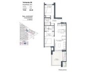 New Build - Apartment - Los Alcázares - Serena Golf