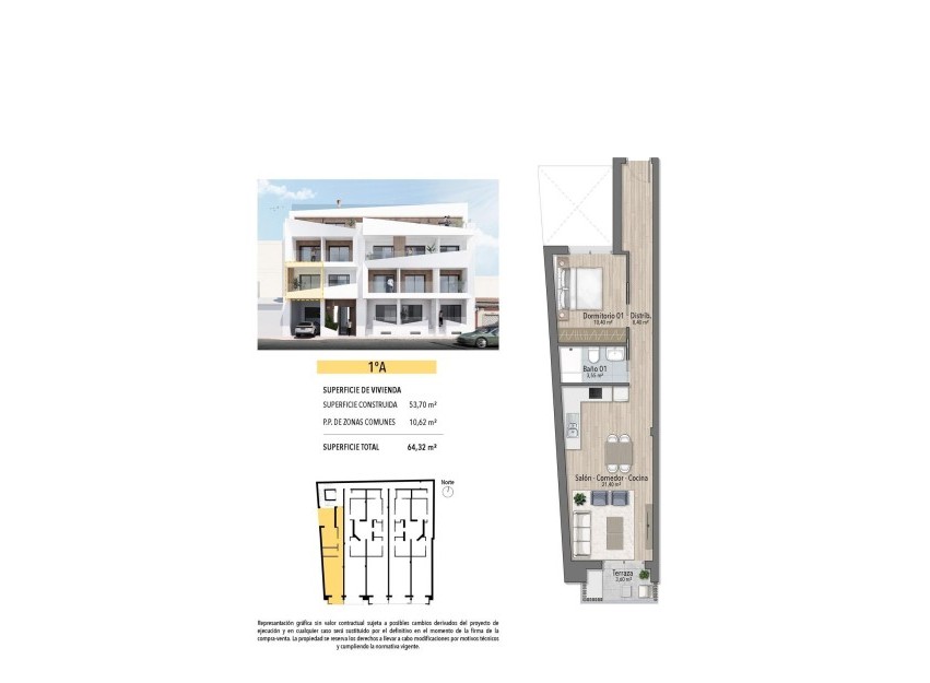New Build - Apartment - Torrevieja - Playa de El Cura