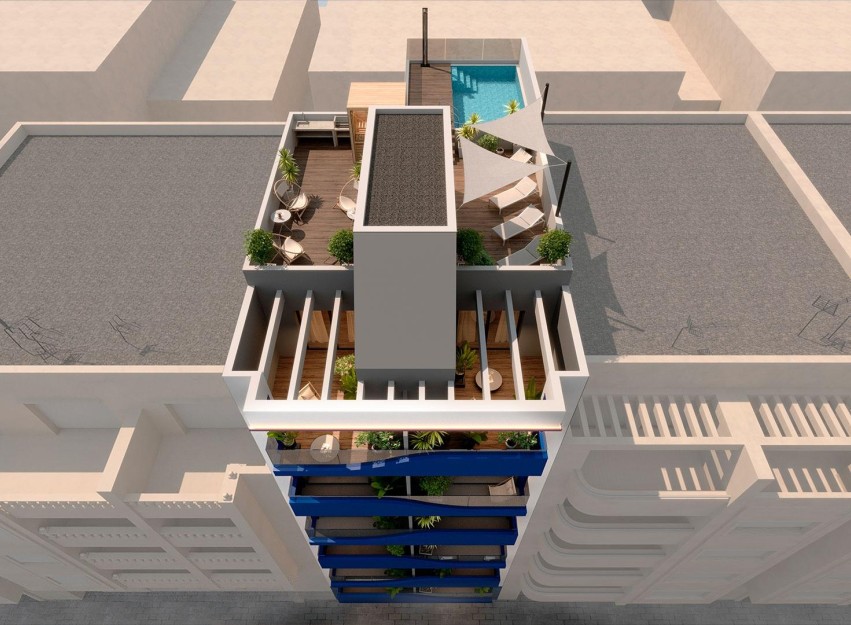 New Build - Apartment - Torrevieja - Playa del Acequión