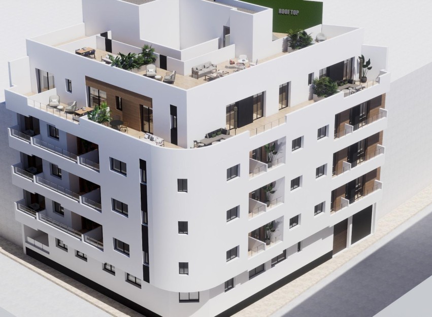 New Build - Apartment - Torrevieja - pueblo