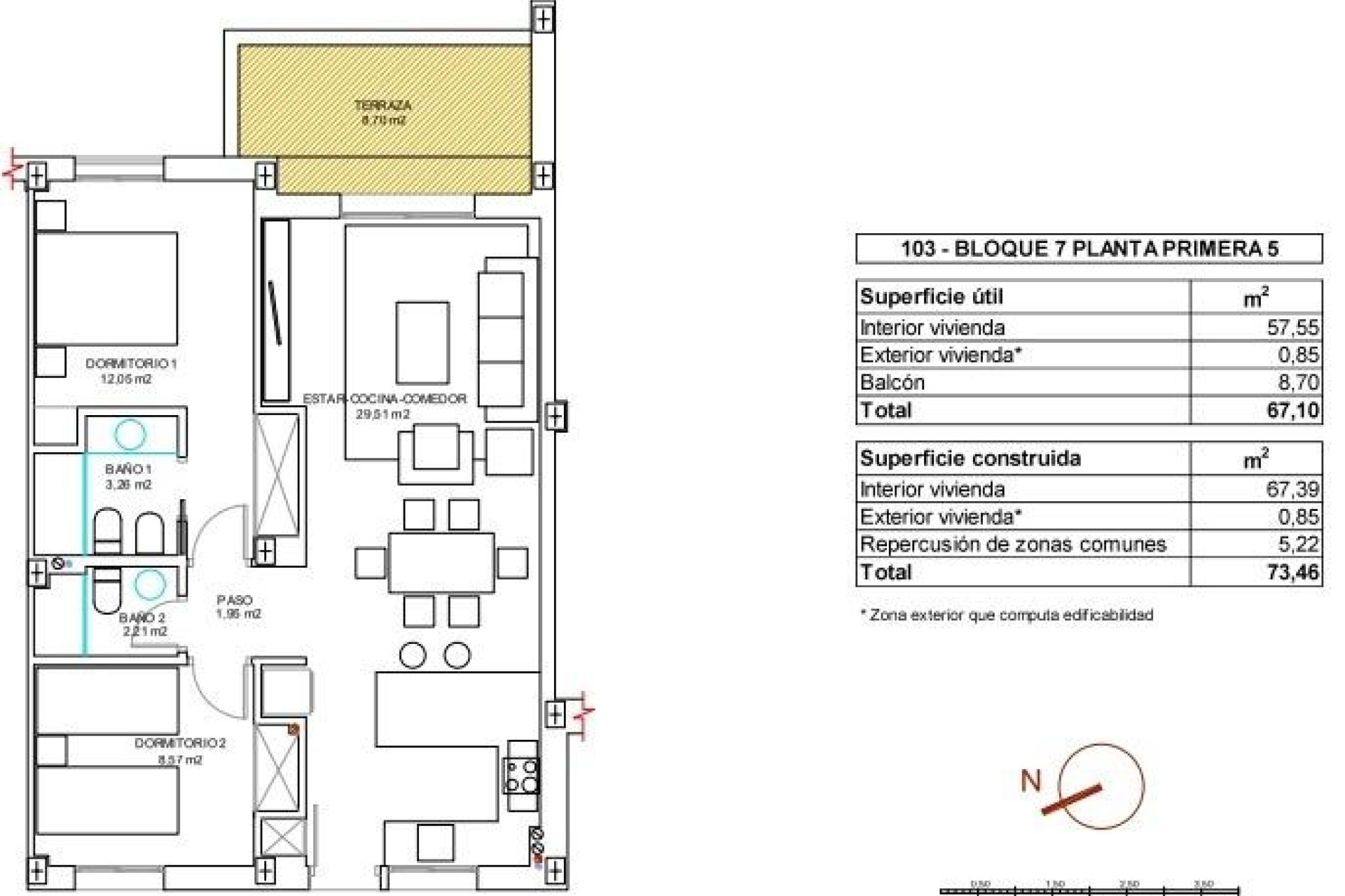 New Build - Apartment - Vera - El Playazo