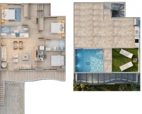 New Build - Bungalow - Pilar de la Horadada - parques de Andromeda