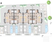 New Build - Bungalow - Pilar de la Horadada - pueblo