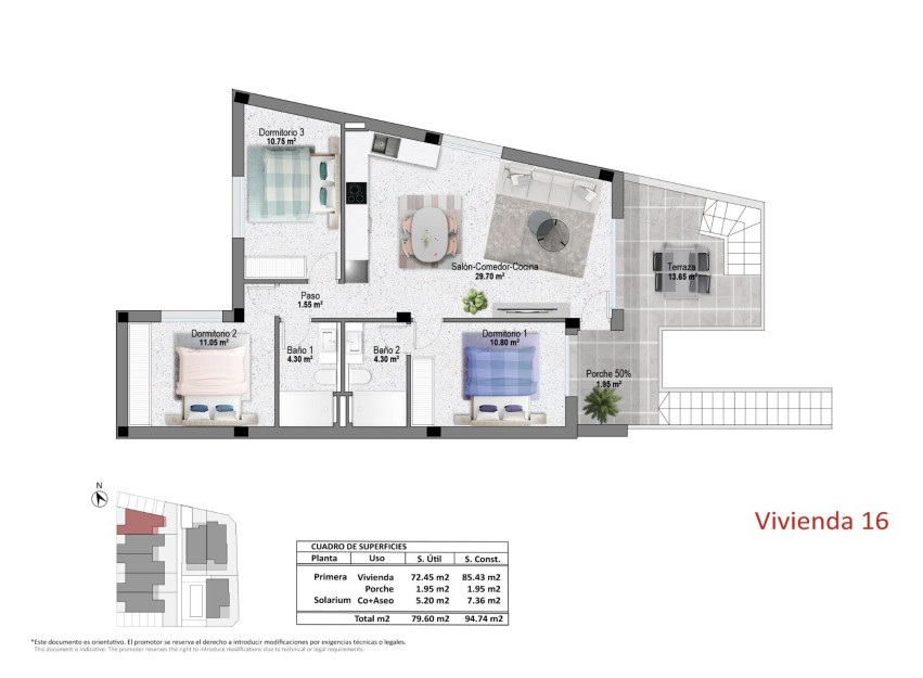New Build - Bungalow - Pilar de la Horadada - pueblo