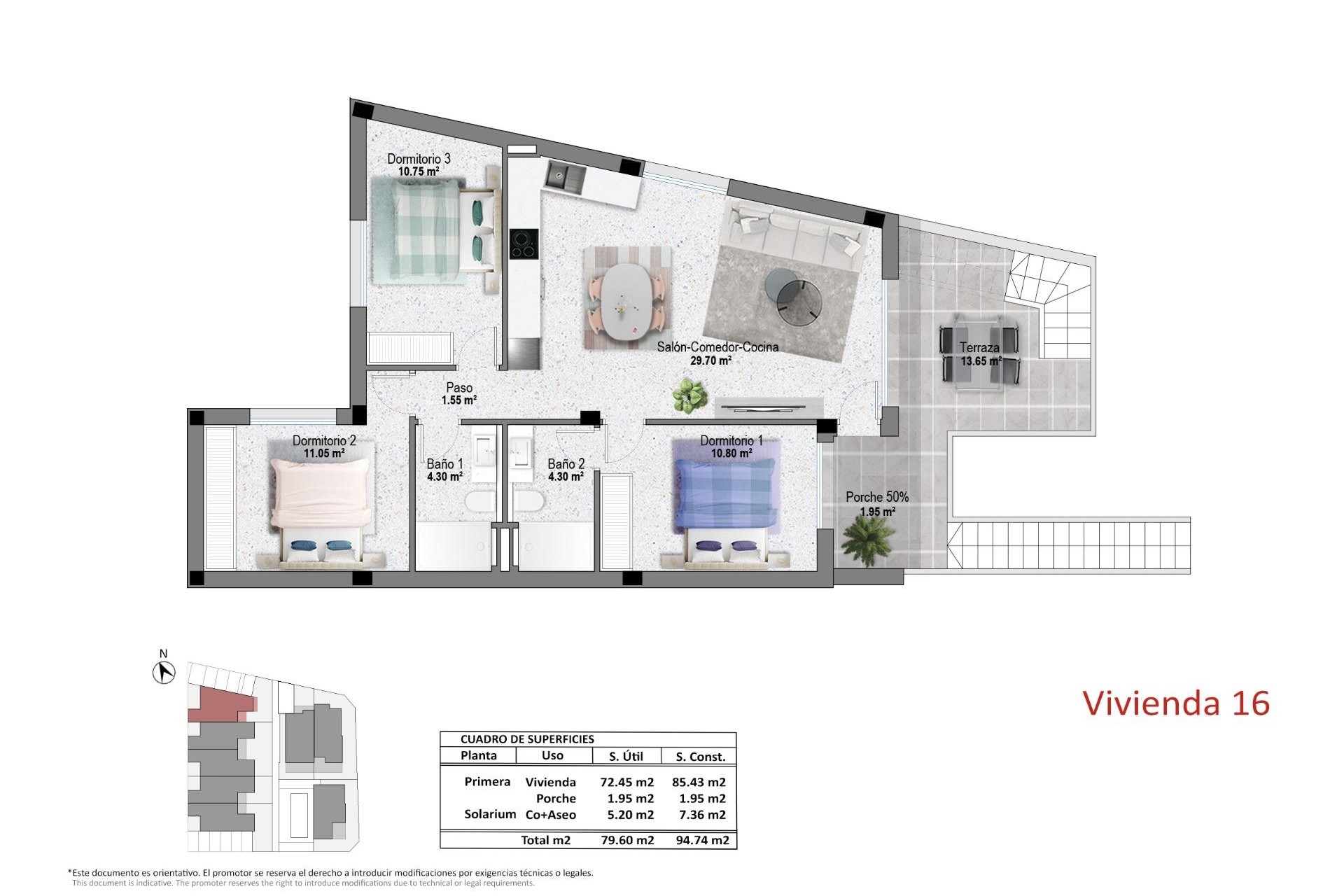 New Build - Bungalow - Pilar de la Horadada - pueblo