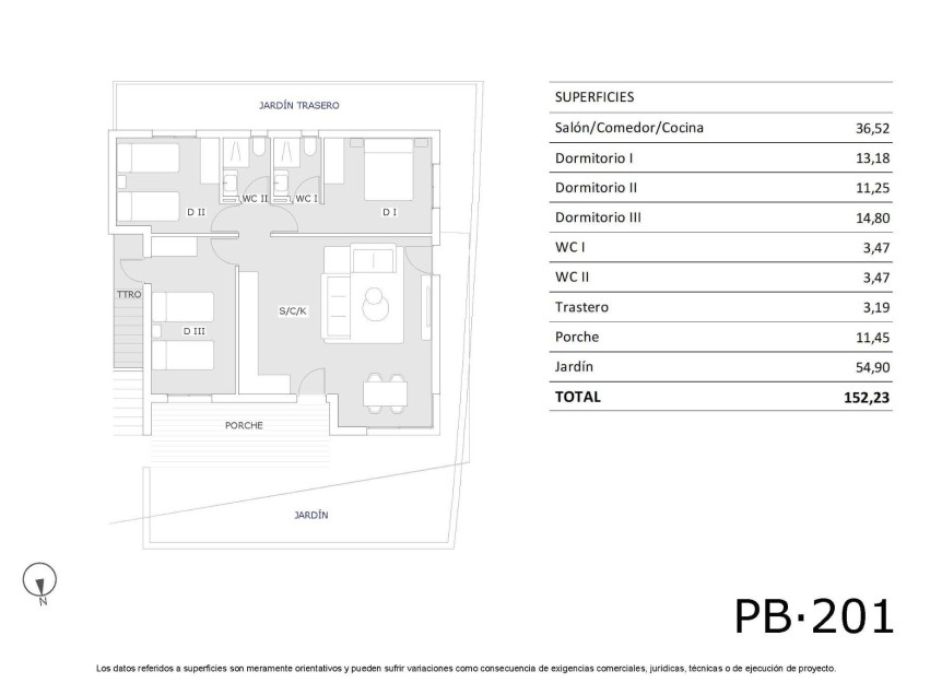 New Build - Bungalow - San Miguel de Salinas - Pueblo