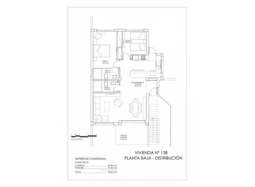 New Build - Bungalow - San Miguel de Salinas - VistaBella Golf