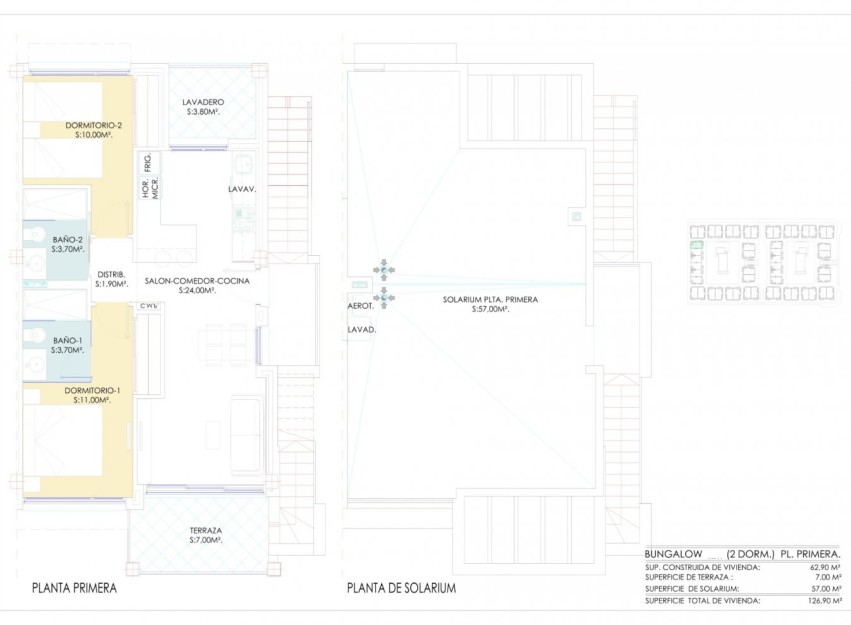 New Build - Bungalow - Torrevieja - Los Balcones
