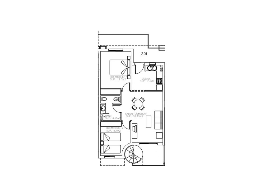 New Build - Penthouse - Águilas - Collados
