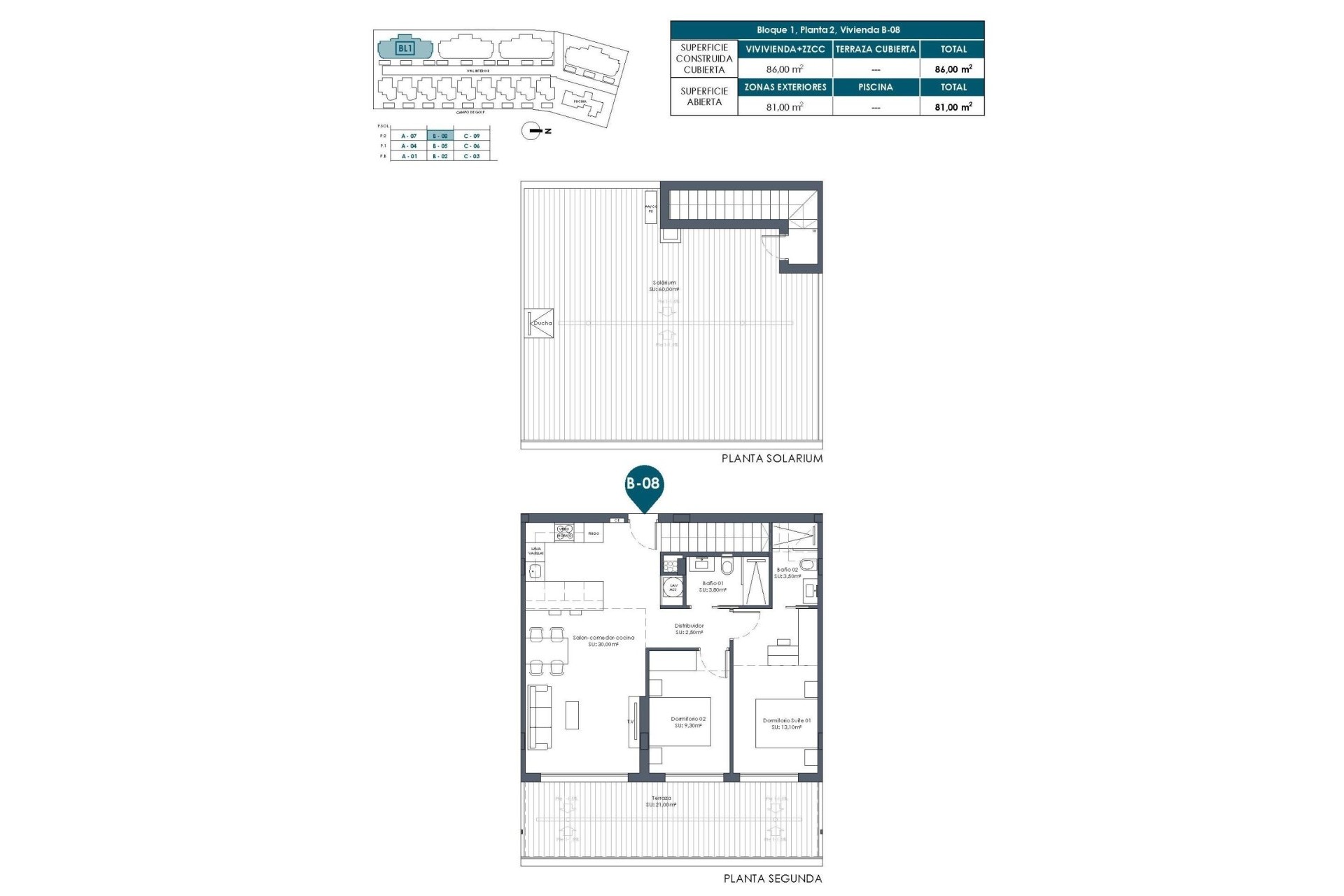 New Build - Penthouse - Los Alcázares - Serena Golf