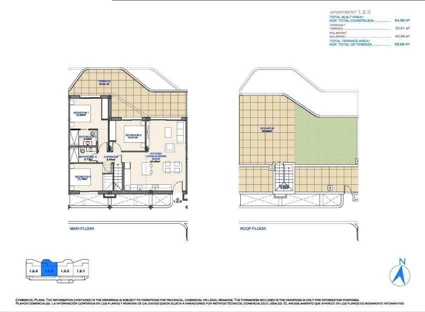 New Build - Penthouse - Los Alcázares - Serena Golf