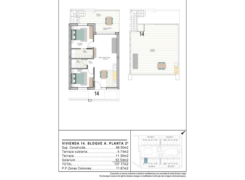 New Build - Penthouse - Torre Pacheco - San Cayetano