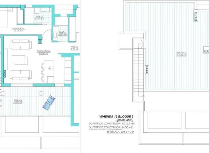 New Build - Penthouse - Torre Pacheco - Santa Rosalia Lake and Life Resort