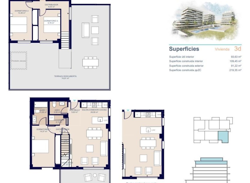 New Build - Penthouse - Villajoyosa - Playa del Torres