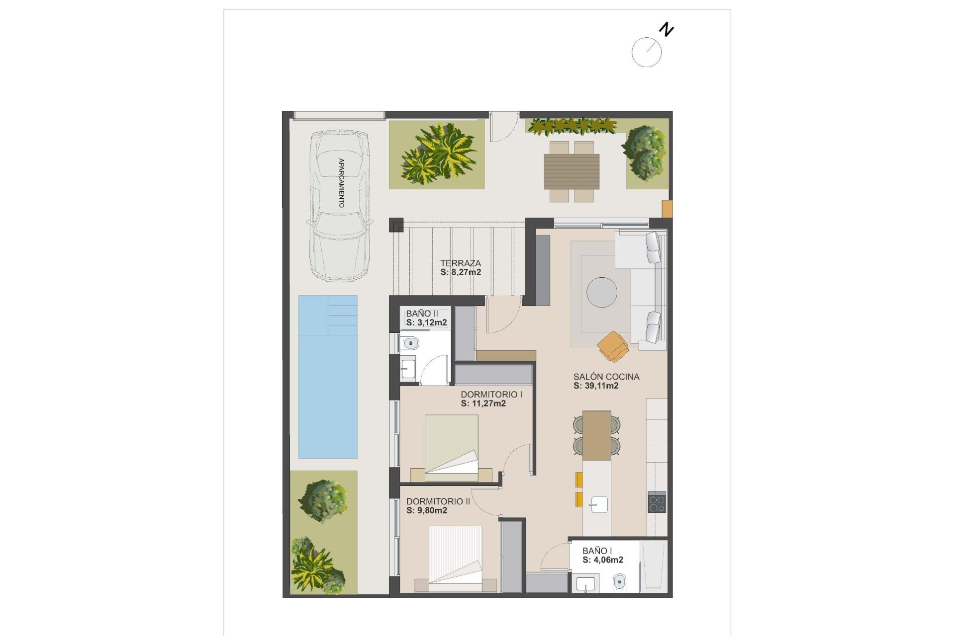 New Build - Quad House - Torre Pacheco - El Alba