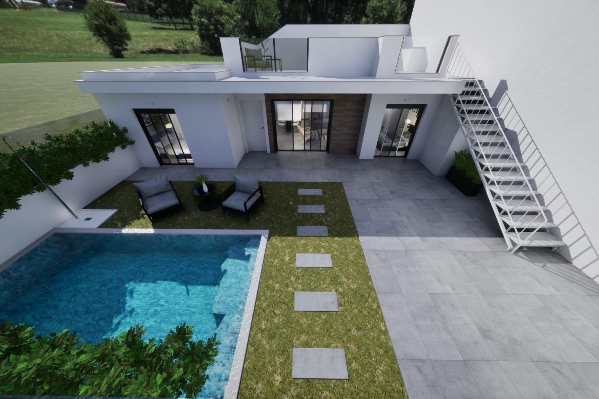 New Build - Quad House - Torre Pacheco - pueblo