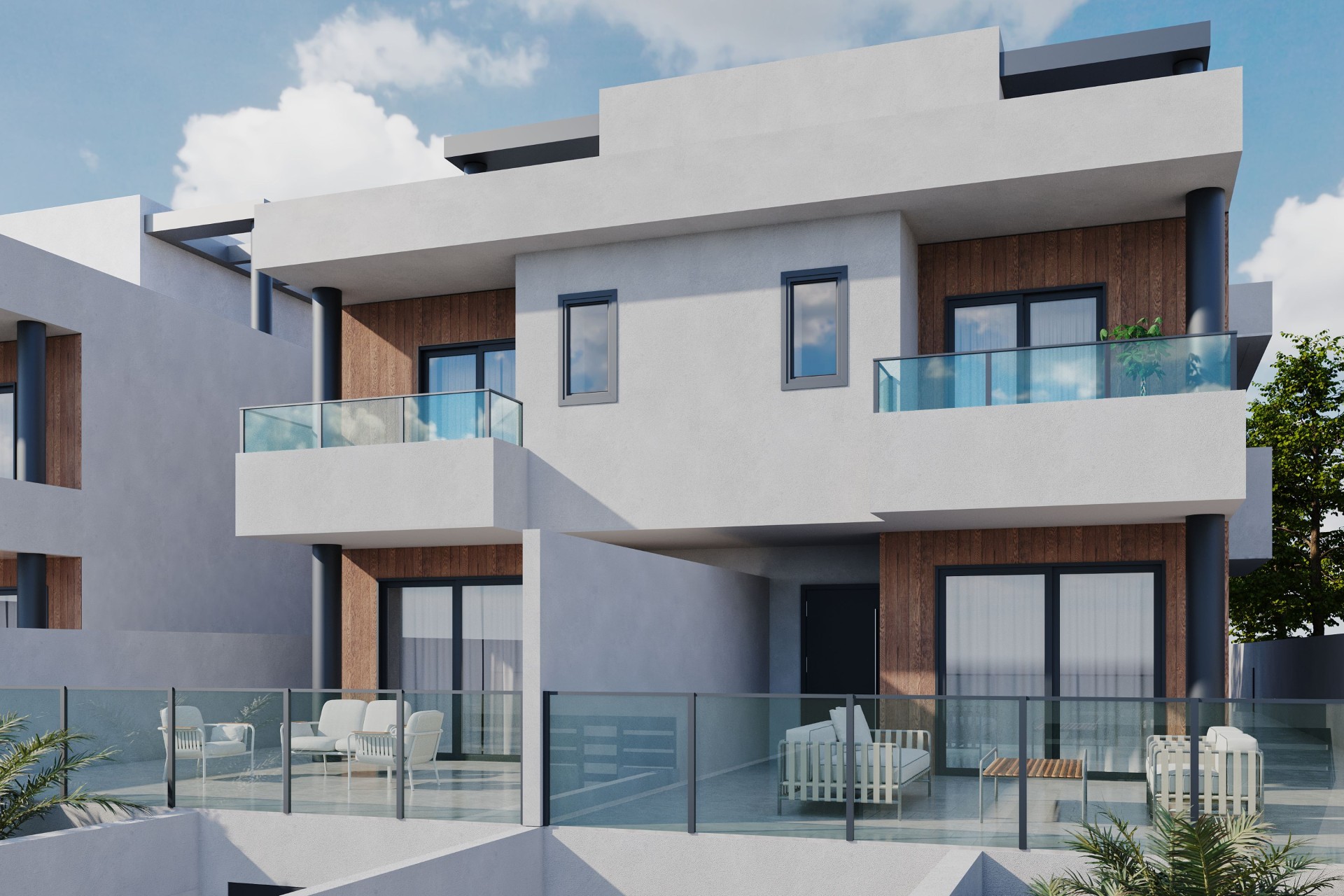 New Build - terraced - Benferri