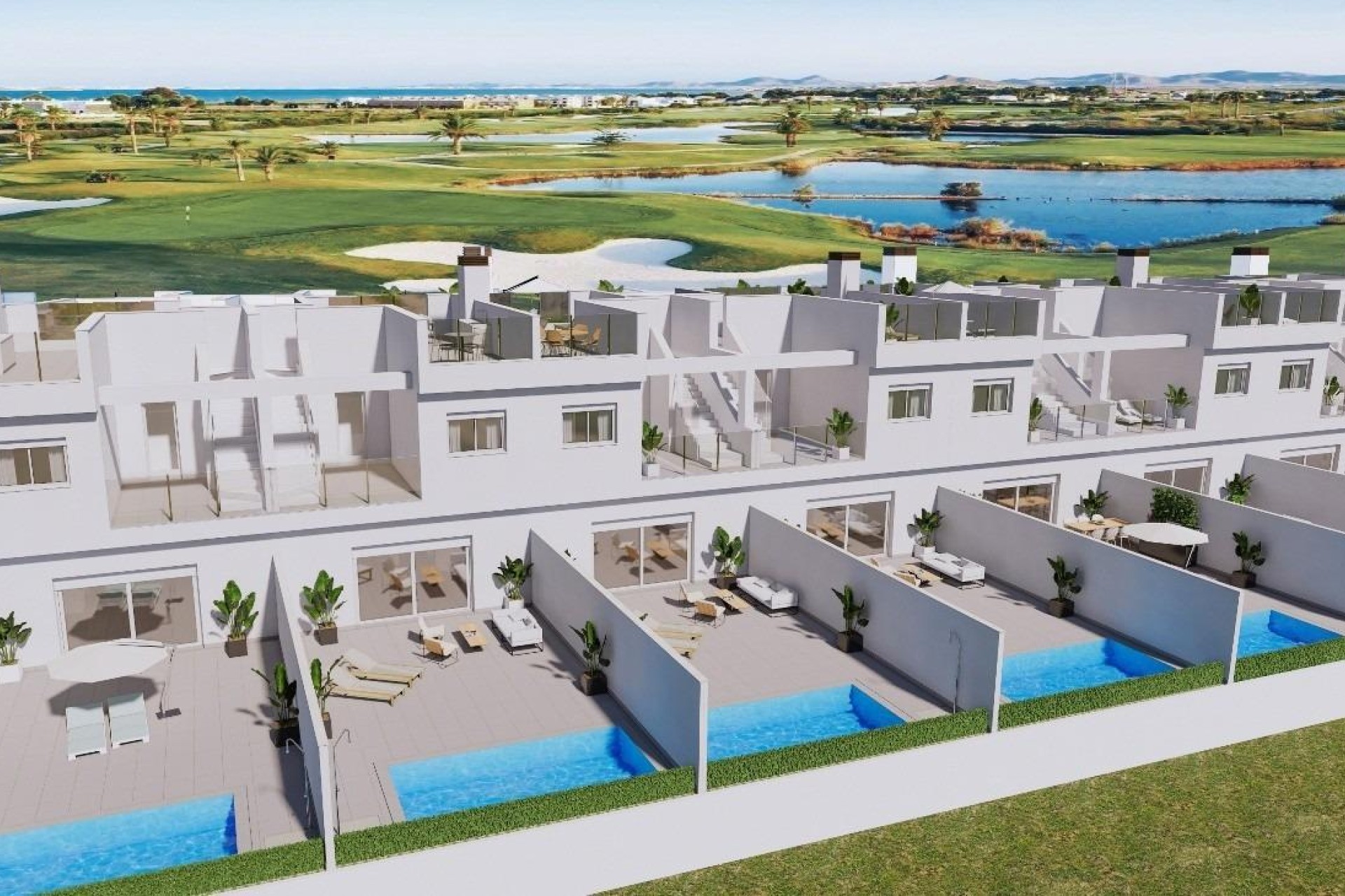 New Build - Town House - Los Alcázares - Serena Golf
