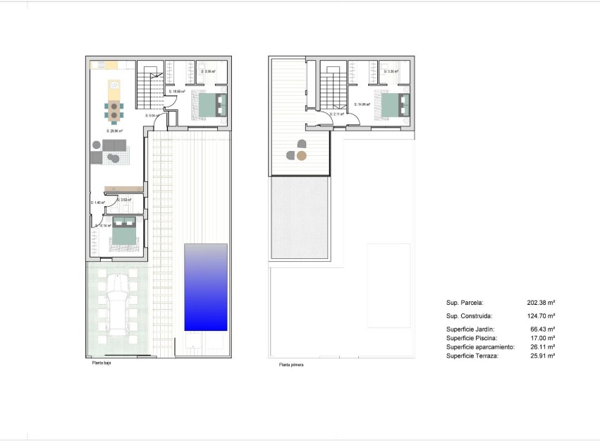 New Build - Town House - San Javier - Parque del doce