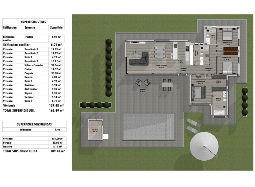 New Build - Villa - Aspe - Poligono 19