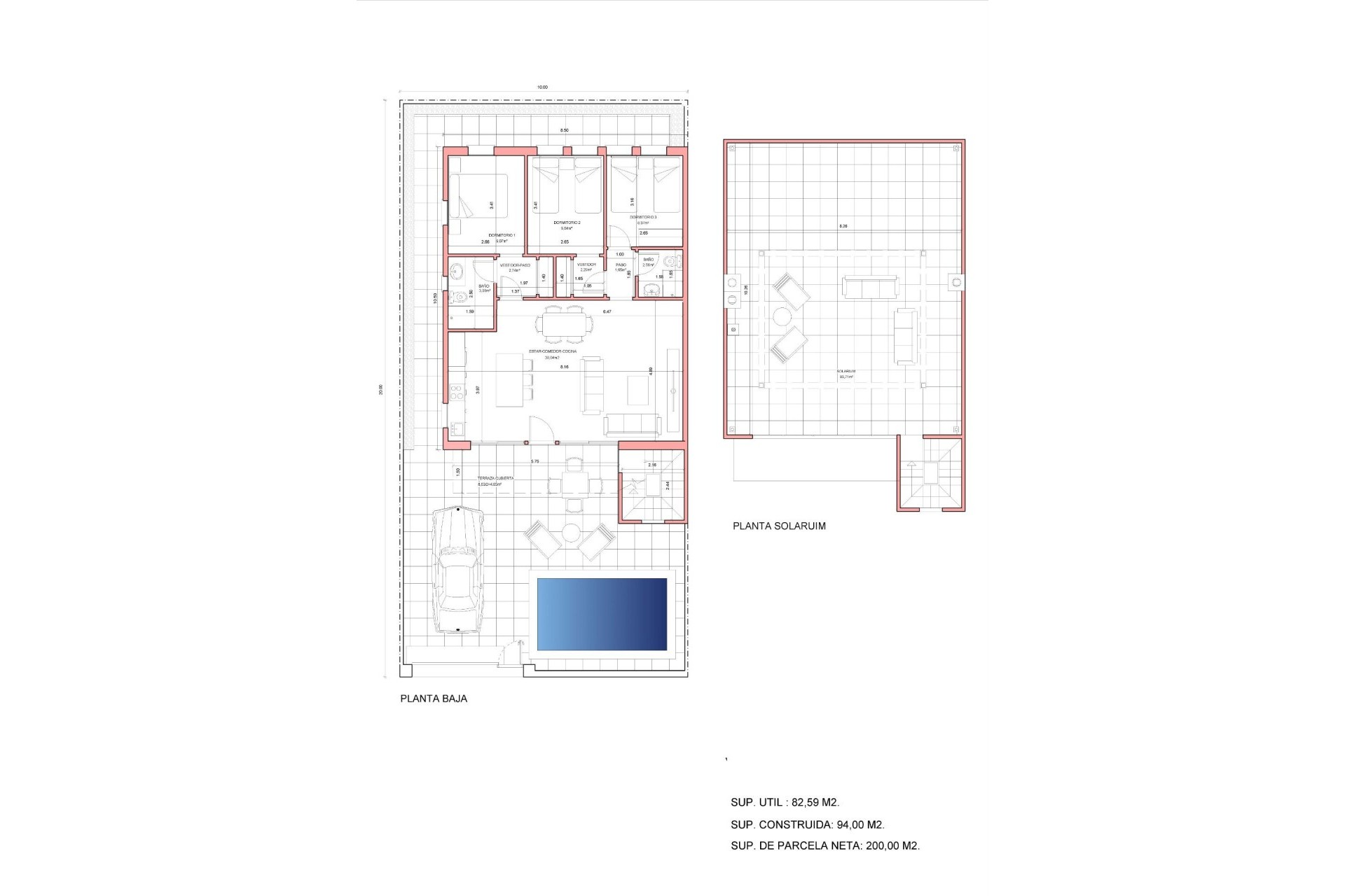 New Build - Villa - Fuente Alamo - La Pinilla