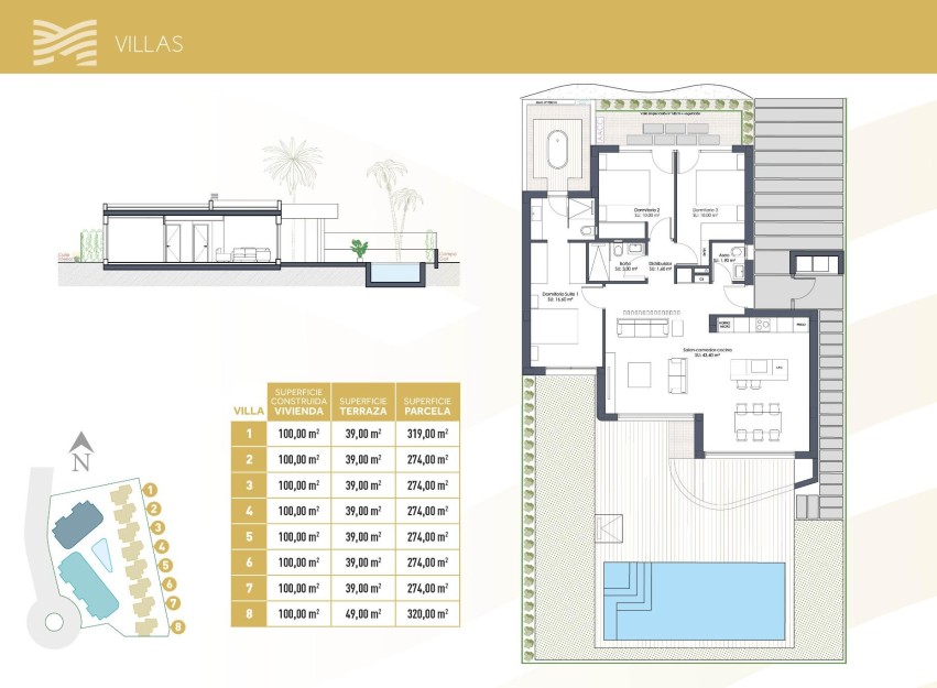 New Build - Villa - Los Alcázares - Serena Golf