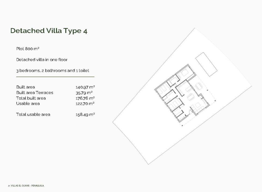 New Build - Villa - Penaguila - El Olivar