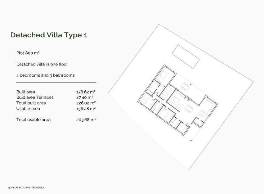New Build - Villa - Penaguila - El Olivar