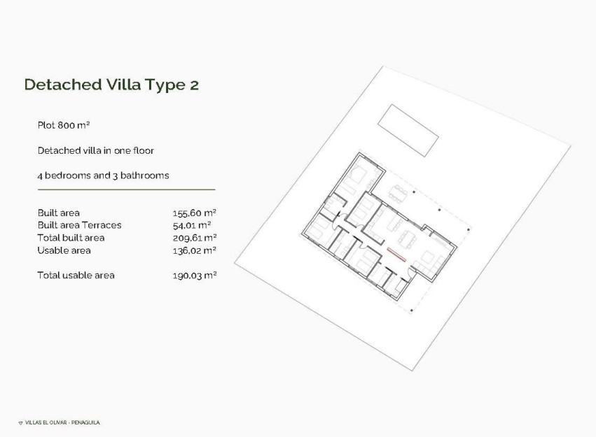New Build - Villa - Penaguila - El Olivar