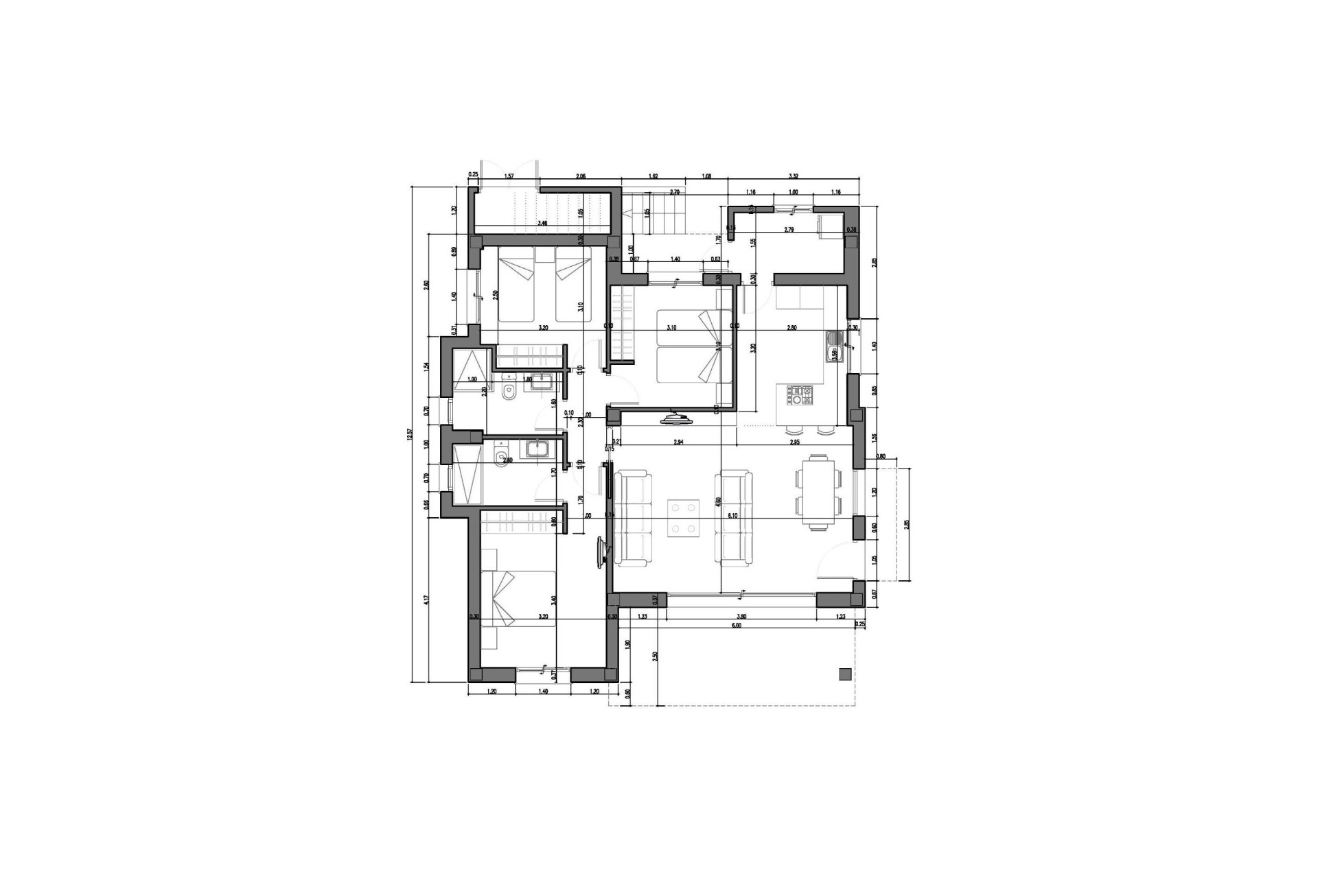 New Build - Villa - Rafal - polideportivo