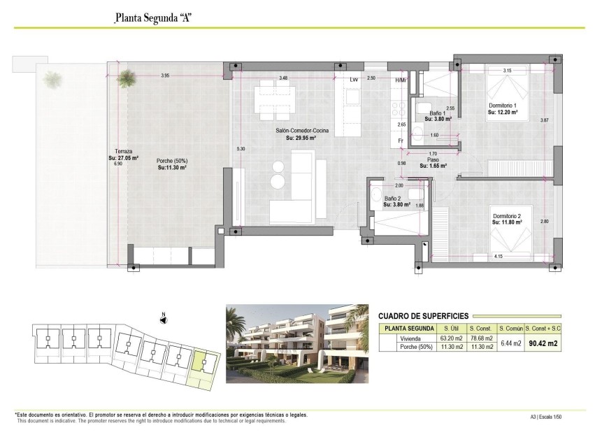 Nieuwbouw Woningen - Apartment - Alhama de Murcia - Condado De Alhama