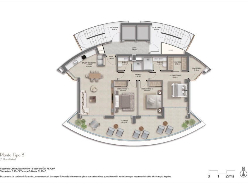 Nieuwbouw Woningen - Apartment - Calpe - Playa Cantal Roig