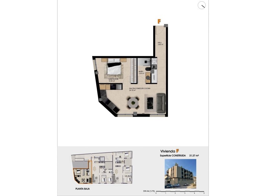 Nieuwbouw Woningen - Apartment - Catral - pueblo