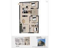 Nieuwbouw Woningen - Apartment - Catral - pueblo